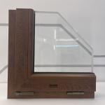GKBM 90 UPVC Passive Window Profiles 3.0mm Thickness UV Resistant