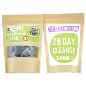 Quality rivate customized logo design 28 day weight loss tea jasmine cleanse puer tea wholesale