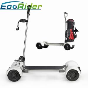 Quality EcoRider Scooter Golf Bag Carrier 1000w Four Wheels 40-60KM Mileage Brushless DC Motor wholesale