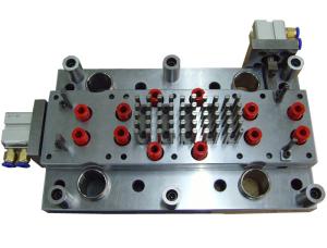 Quality High Speed Precision Automotive Stamping Dies Long Brass Plate Trimming Mold wholesale