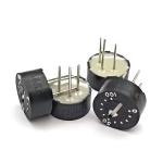 93PR black circular graduated potentiometer 102 202 502 103 203 503 104 204 504