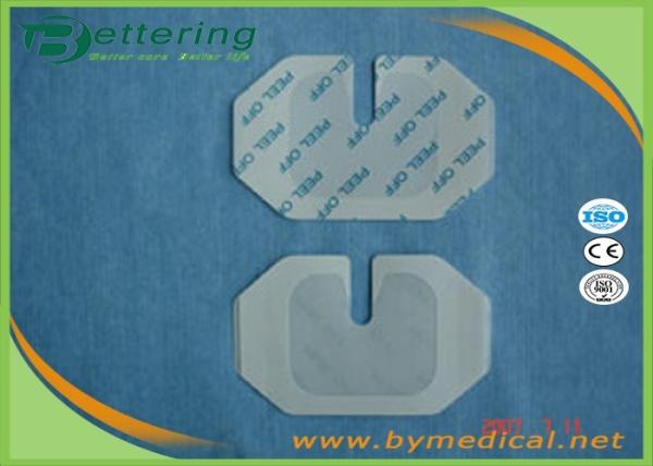 A0607XU paper frame shape medical sterile permeable transparent PU IV Cannula