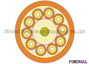 Quality Non Metallic Round Indoor Fiber Optic Cable 10 Cores With 2.0mm SX Cable wholesale