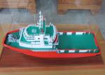 Towboat Model Ivory - White For Home Decoration Souvenir
