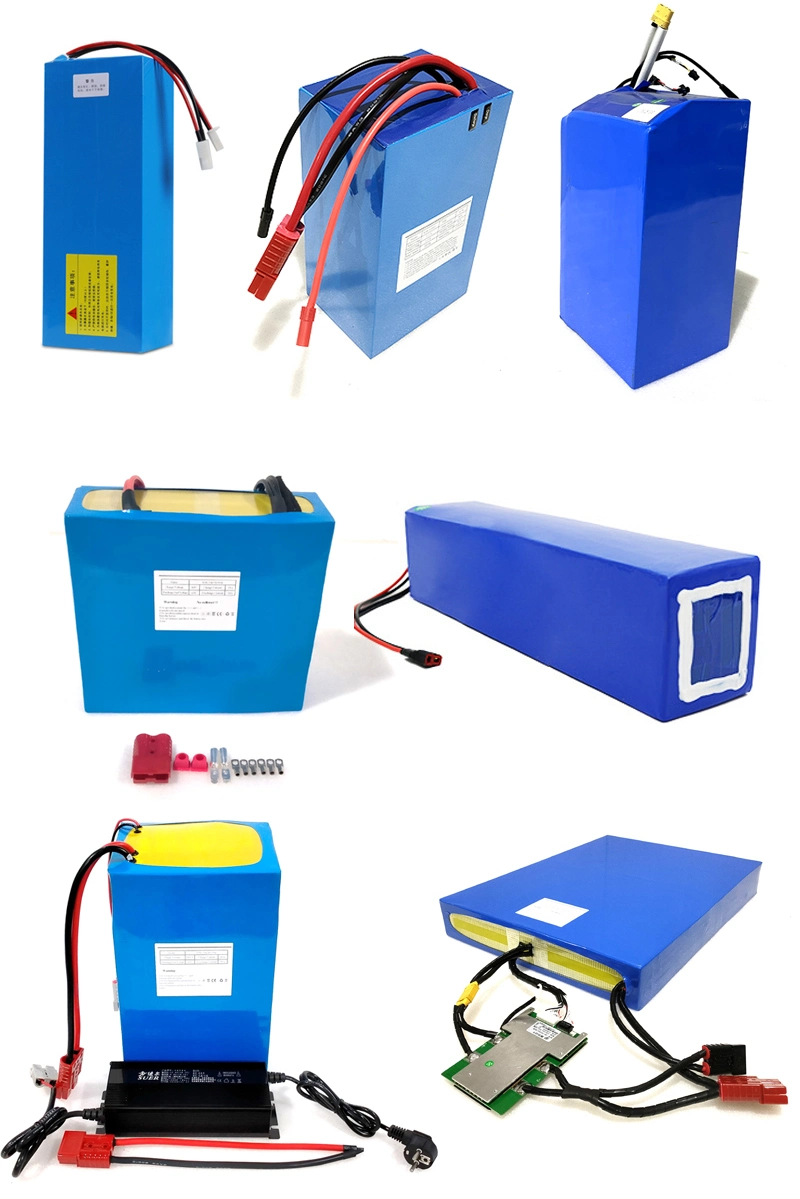 Customizable 12V Lithium Battery Packs 48V, Li Ion Batteries 72V 20ah 30ah 40ah