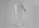 50ml PVC PETG Refillable Shampoo Bottles , Cosmetic Dispenser Bottle With