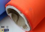 Orange Acrylic Coated Fibreglass Fabric 260GSM Chemical Resistant Fire Blanket