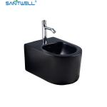 SWJ0431MB Bathroom WC pan White Wall Hung Bidet 490*370*300 mm size Floor