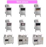 25L Capacity Gas Pressure Fried Machine 0.65 Kw LGP/NG Gas Type For Commercial
