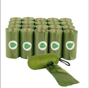 Quality manufacture 100% biodegradable corn starch eco australia united states durable environmental dog waste bag wholesale