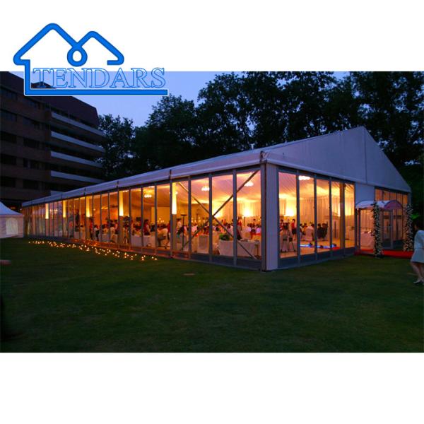 Modern Large Easy Up Outdoor Party Tent Waterproof UV Resistant The Party Tent