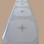 Self-Assembly Thickened PVC Strip Ceiling for Contemporary Kitchen Bathroom and