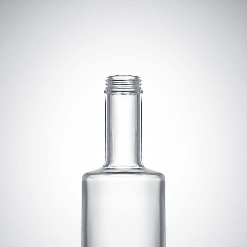 Glass Liquor Bottle for Whisky Gin Rum Vodka Industrial and Base Material Glass