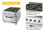 800*708* 850 100 Commercial Hotel Equipment 3.5kw×2 /5kw×2 LPG/NG Power 120～330C