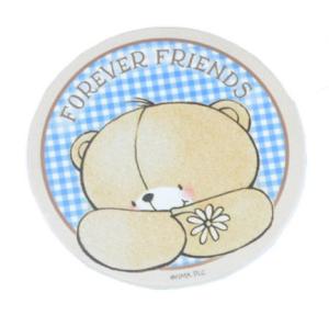 Quality 4 Inch Round Ceramic Natural Cork Coasters With Base Heat Resistance wholesale