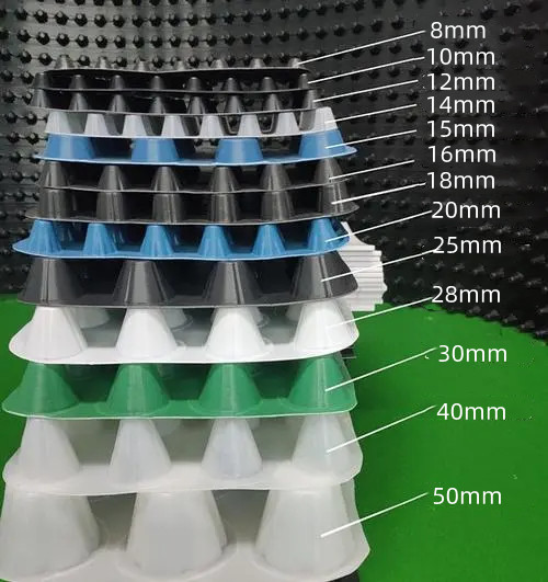 Plastic Drainage Board for Green Roofs Customized Dimple Waterproof HDPE Drain Board