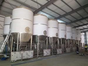 Quality 100HL Conical Fermenter Stainless Steel Brewing Unitank wholesale
