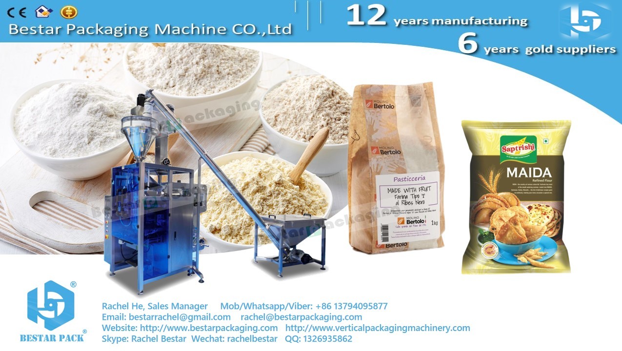1000g powder pouch automatic weighing and packaging machine BSTV-450DZ