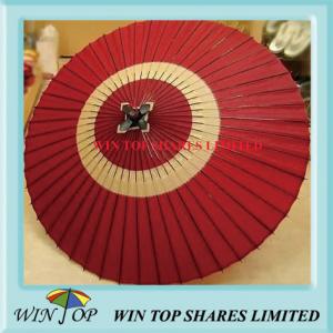 Quality Japan style red paper craft umbrella wholesale