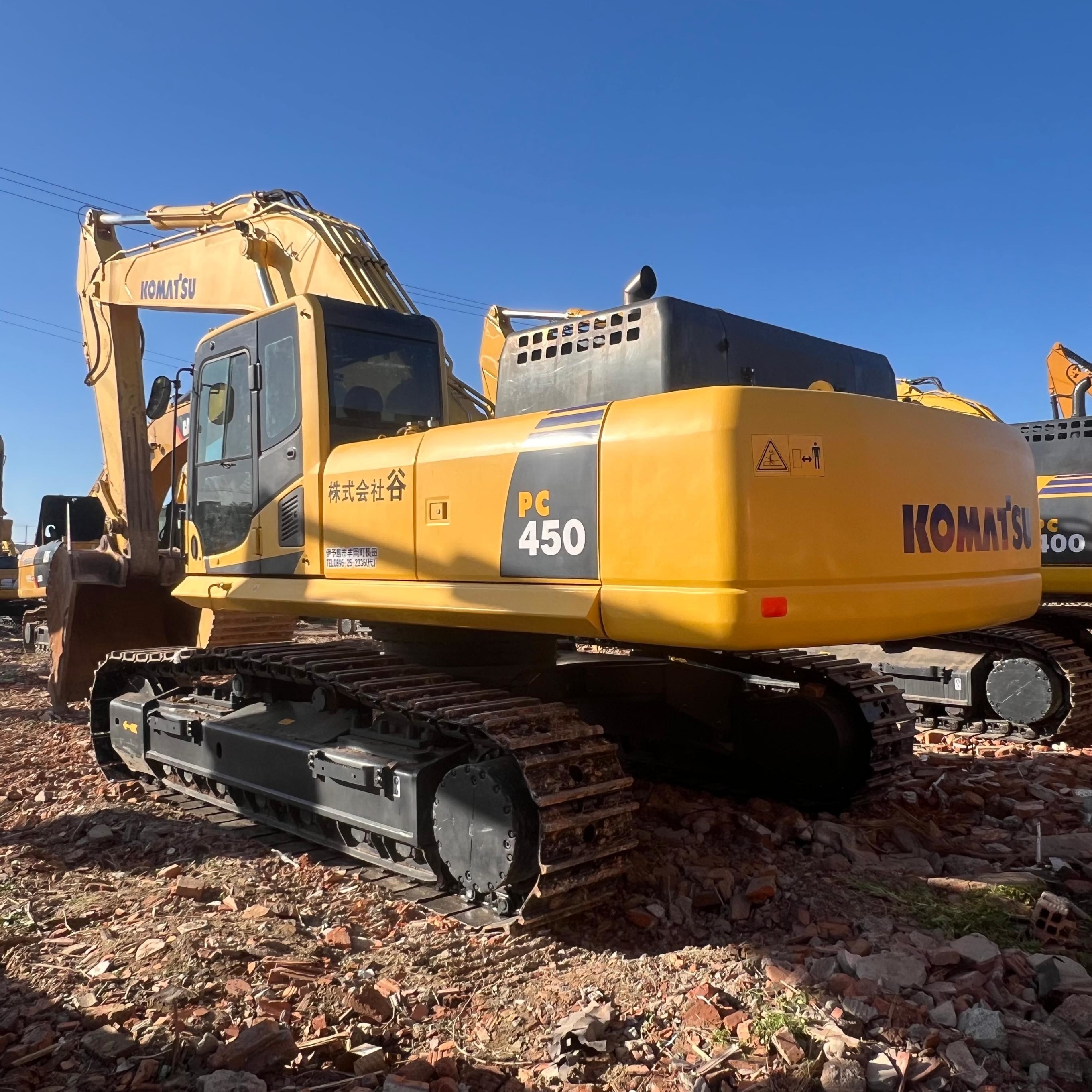 2020 Year Komastu Used 450-8 Mining Excavators 45 Tons Earth Moving Backhoe Digger