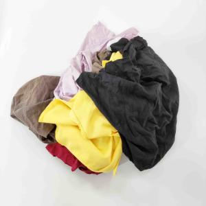 Quality Auto Cleaning 20kg/Bag Colored T Shirt Rags wholesale