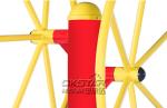 Outdoor Fitness Equipments-outdoor arm wheel