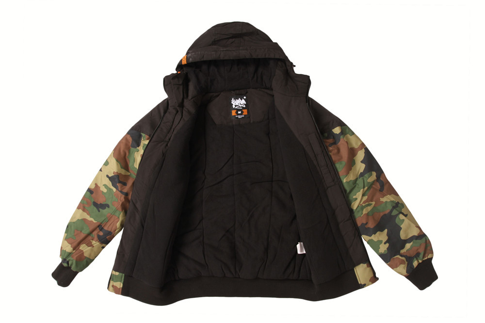 Men's Bomber Coats, Men's Bomber Jacket, high quality, camo print