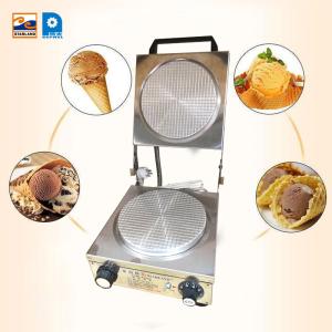 Quality Commercial Household Waffle Making Machine 10kg/Hour Gas Consumption wholesale