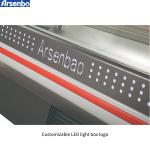 Stainless Steel Deli Display Cooler Countertop 580W Practical