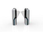 Glass Barrier Waist High Turnstile Flap Barrier Turnstile Arm With Light