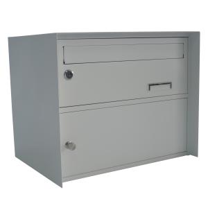 Quality New Residential Garden Steel Mailbox Waterproof Letterbox Outdoor Parcel Box wholesale