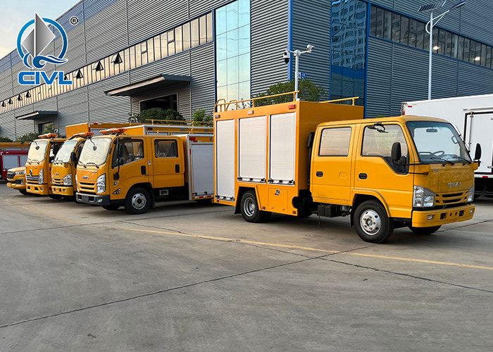 Engineering Repair Vehicle / Rescue Truck Quick Rescue Truck Of Pipe Network / Pipeline / Pavement