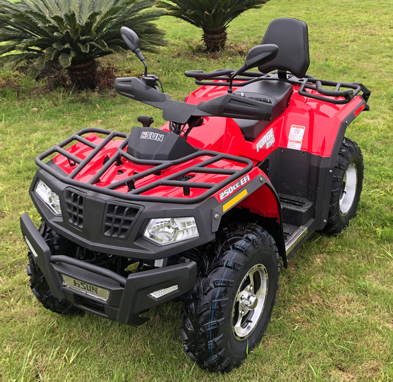 Single Cylinder 400cc ATV 4x4 with Automatic Transmission and Liquid-Cooled Power