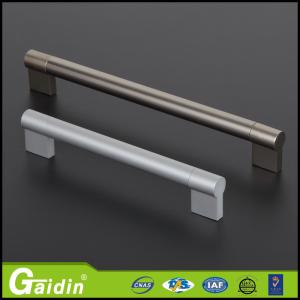Quality kitchen accessories powder coated foggy siver aluminum furniture handle wholesale