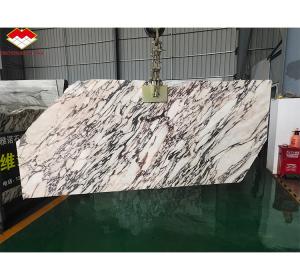 Quality Modern Purple Calacatta Viola Marble Slabs for Villa Kitchen Countertops in Hotel wholesale