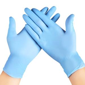 Quality Chemical Resistant Adult Blue Nitrile Exam Gloves wholesale