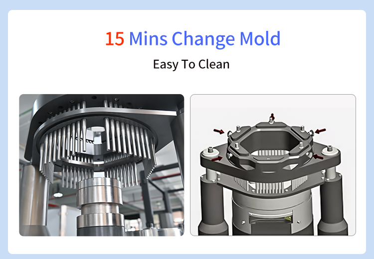Easy to clean the Mold