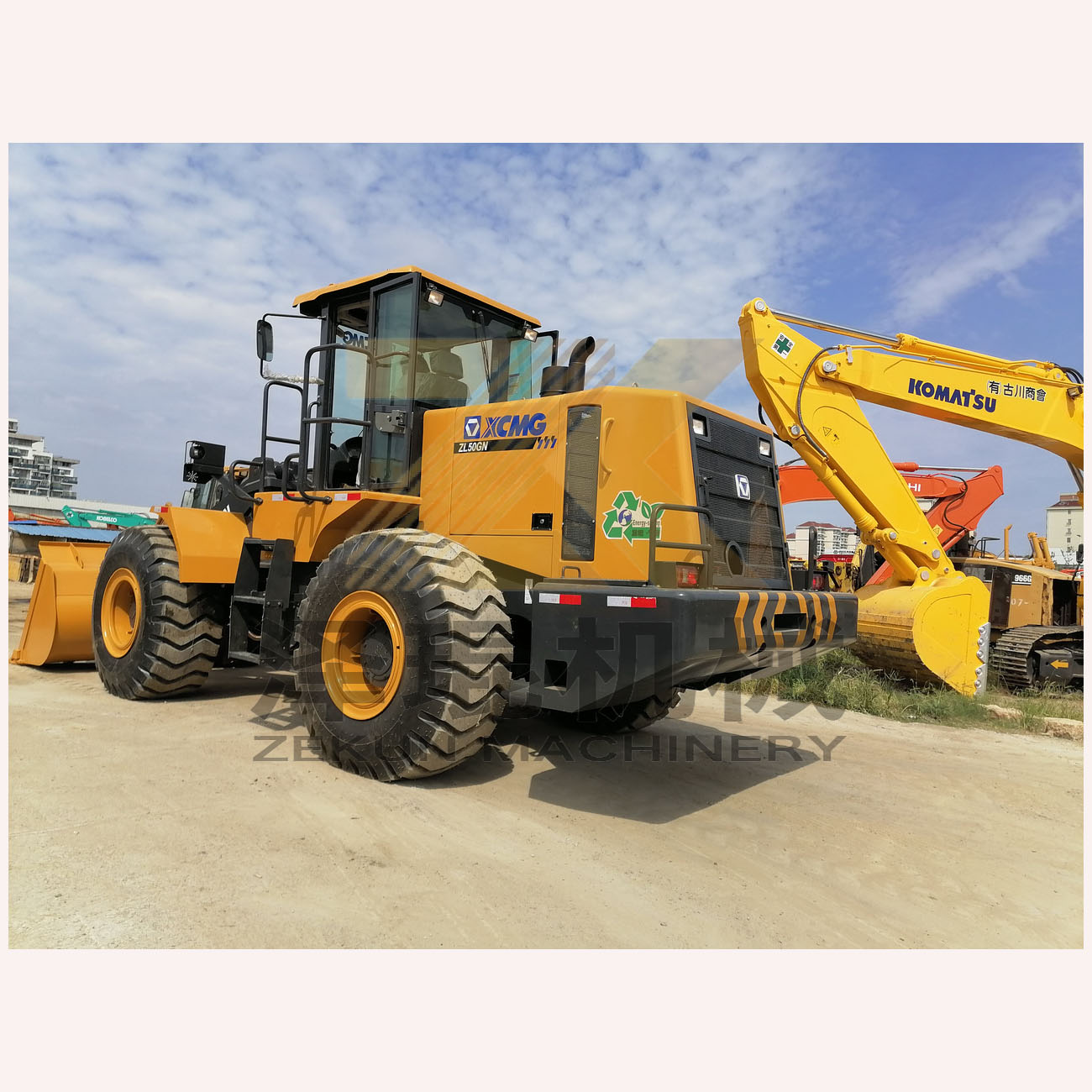 ZL50GN XG ZF 5 Ton Wheel Loader Construction Machinery Equipment for Working Hours 0-2000