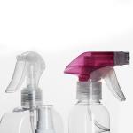 Empty 500ml clear PET plastic shampoo wash hand lotion pump bottle