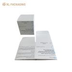 Custom Printed Cosmetic Bottle Folding Card Paper Box Makeup White Paper Box