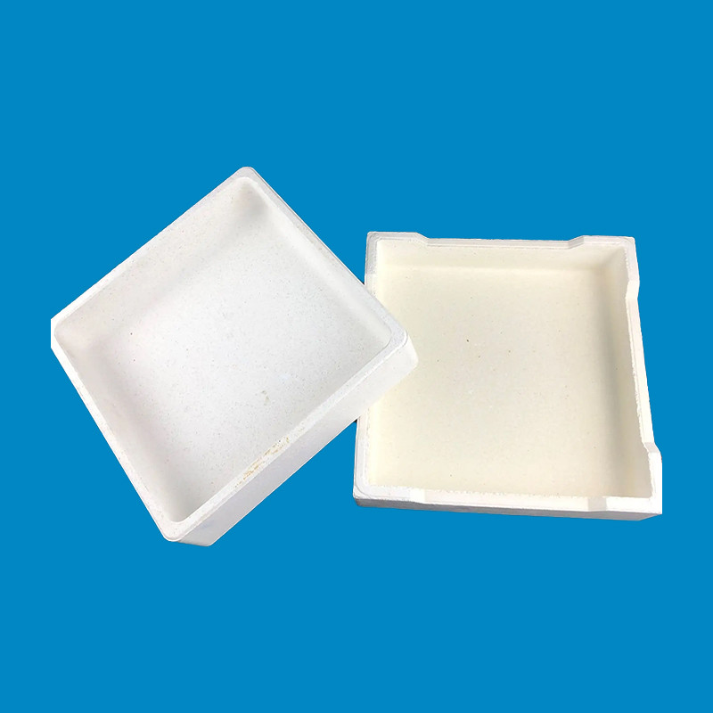 Excellent Corrosion Resistance Alumina Ceramic Crucible Analyzing And Firing