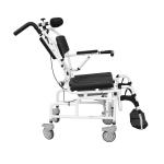 Easy Mobility Manual Wheel Chair Aluminum Portable Shower Commode Chair