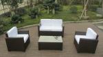 4pcs KD garden cane sofa