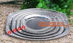 Kitchen Artifact Barbecue Box Aluminum Foil Bowl, Restaurant Anti-Leakage