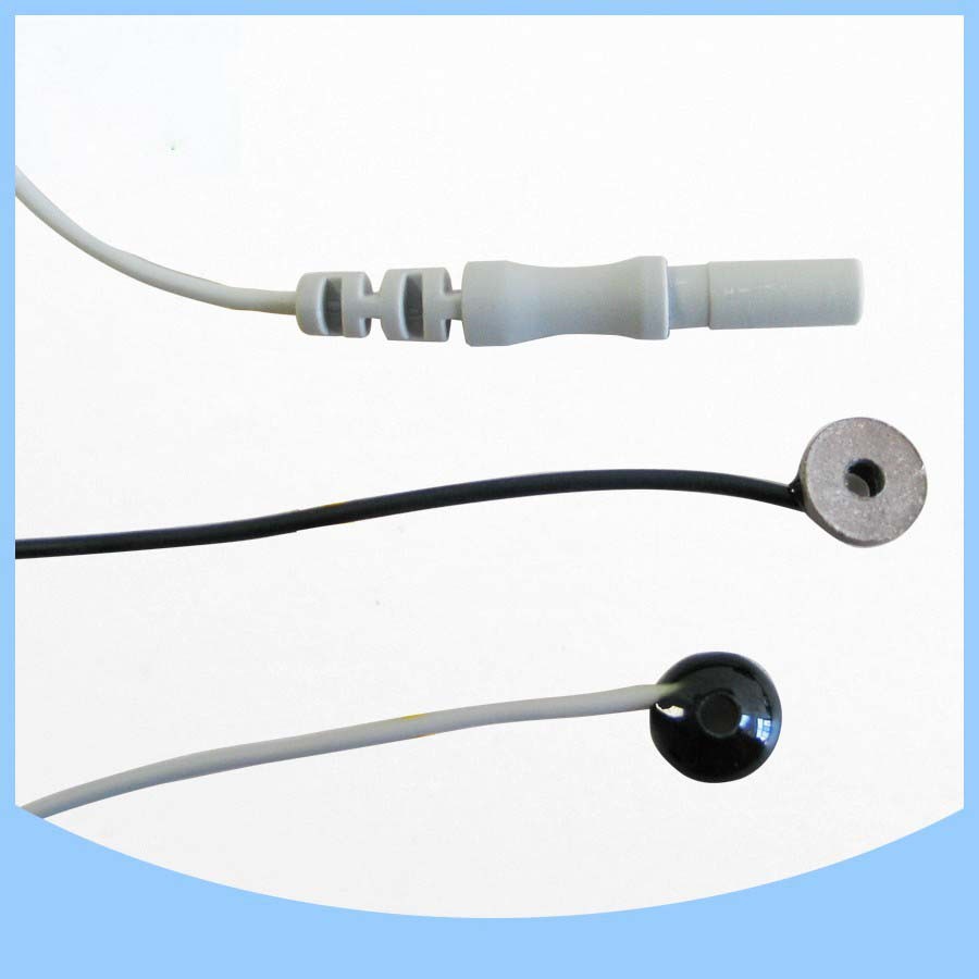 EEG Sintered Silver Silver Chloride Electrodes And EEG Cap Connectors