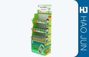 Quality Luxury Beautiful Cardboard Display Stands For Medicine , Glossy Lamination wholesale