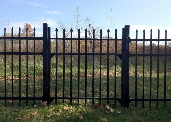 Cheap Tubular 2100x2400mm Ornamental Steel Fence Panels Anti Rust for sale