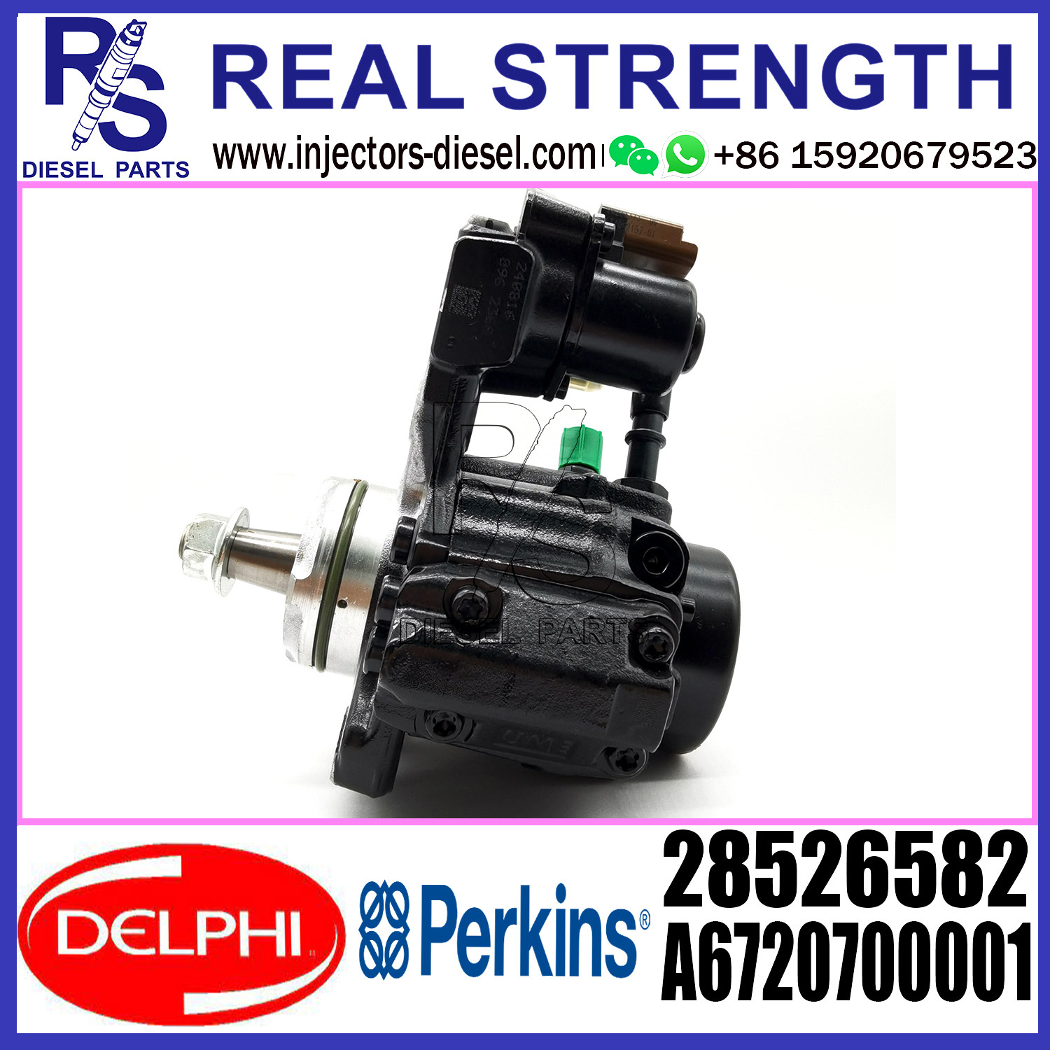 DELPHI PUMP Diesel Fuel Injector Pump 28526582 A6720700001 for Mercedes-Benz