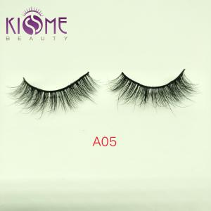 Quality Commercial Black Natural Mink Individual Lashes Glamorous For Wedding wholesale