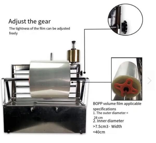 Cheap Cellophane Manual Packaging Machine ACW88 Film Shrink Wrapping Machine for sale